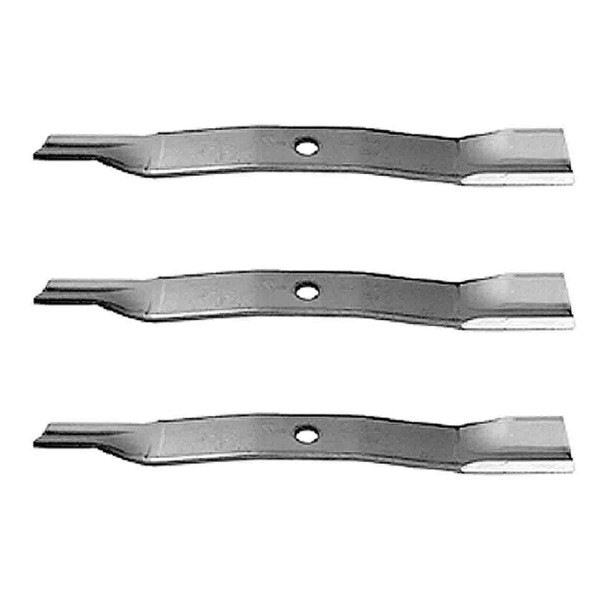 25" Blade Kit(3 Pack) Compatible With JOHN DEERE OEM TCU15882 - .900" Center Hole