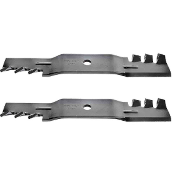 16-5/8" Blade Kit(2 Pack) Compatible With JOHN DEERE OEM M115495 - .800" Center Hole
