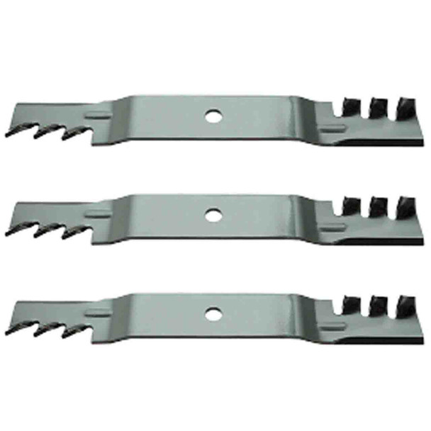 21" Blade Kit(3 Pack) Compatible With CUB CADET OEM 942-04415-X - 3/4" Center Hole