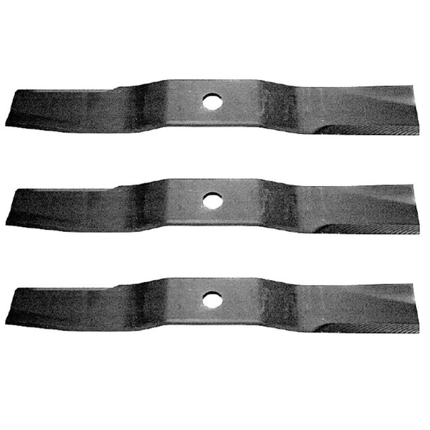 18-5/8" Blade Kit(3 Pack) Compatible With KUBOTA OEM K5351-34342 - .890" Center Hole