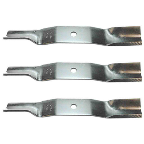 16-5/8" Blade Kit(3 Pack) Compatible With KUBOTA OEM K5575-34330 - .715" Center Hole