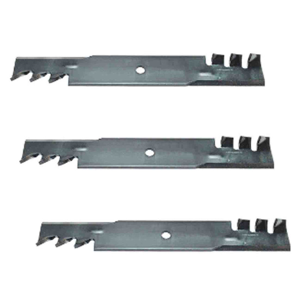 18" Universal Heavy Duty Mulching Blade Kit(3 Pack) For Replace Bunton Blade - 5/8" Center Hole