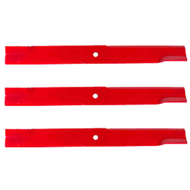 23.86" Blade Kit(3 Pack) Compatible With HUSTLER OEM 796508 - 5/8" Center Hole