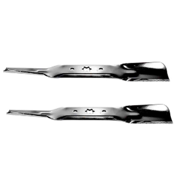 17-1/4" Blade Kit(2 Pack) Compatible With MTD OEM 742-05052A - 6 point star Center Hole