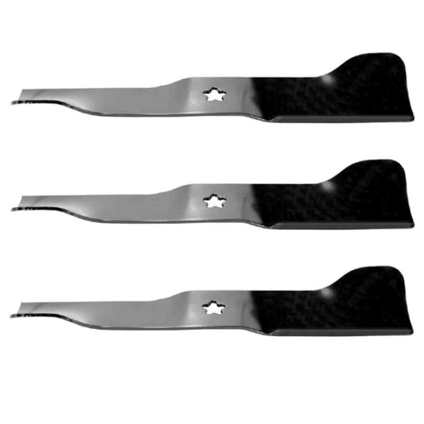 16-3/4" Blade Kit(3 Pack) Compatible With HUSQVARNA OEM 588811002 - 5 point star Center Hole