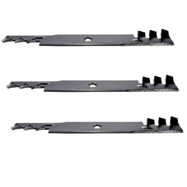 18-3/16" Blade Kit(3 Pack) Compatible With HUSQVARNA OEM 532127841 - 5 point star Center Hole