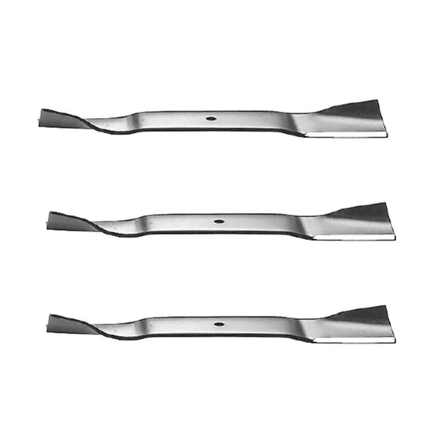 17" Blade Kit(3 Pack) Compatible With SNAPPER OEM 7079388 - 1/2" Center Hole