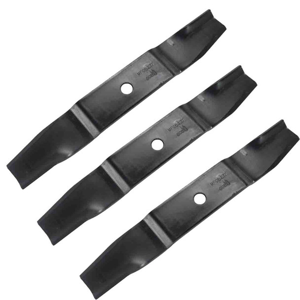 17-3/16" Blade Kit(3 Pack) Compatible With CUB CADET OEM 759-3813 - 3/4" Center Hole