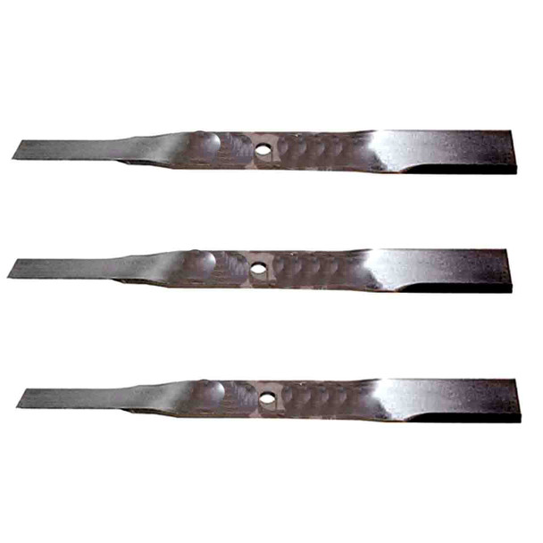 20-1/2" Universal Low Lift Blade Kit(3 Pack) For 60" Dixie Chopper Mower - 5/8" Center Hole Diam.