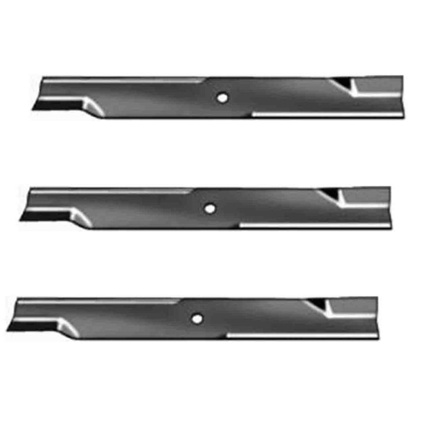 24" Blade Kit(3 Pack) Compatible With DIXIE CHOPPER OEM 30227-72N - 5/8" Center Hole
