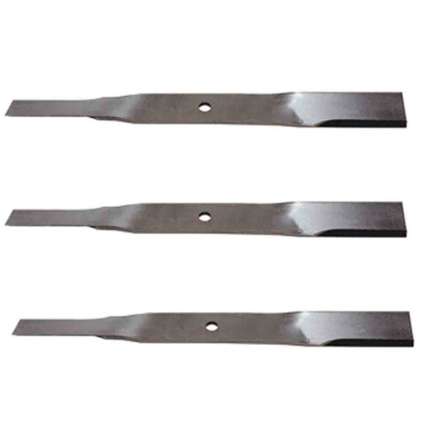 21" Universal Low Lift Blade Kit(3 Pack) For 61" Scag Mower - 5/8" Center Hole Diam.