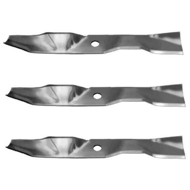 20-1/2" Blade Kit(3 Pack) Compatible With EXMARK OEM 1-613112 - 5/8" Center Hole_A2