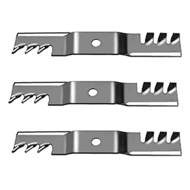 16-5/8" Blade Kit(3 Pack) Compatible With JOHN DEERE OEM M115495 - .800" Center Hole_A7
