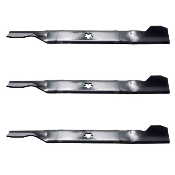 17-3/8" Oregon Blade Kit(3 Pack) Compatible With AYP OEM 532137380 - 5 pt. star" Center Hole Diam._A5 - Image 1
