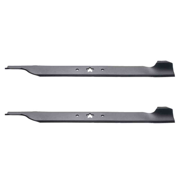 21" Oregon Blade Kit(2 Pack) Compatible With HUSQVARNA OEM 917131323 - 5 pt. star" Center Hole Diam._A4 - Image 1