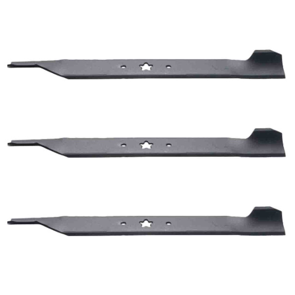 19-5/16" Oregon Blade Kit(3 Pack) Compatible With HUSQVARNA OEM 12784 - 5 pt. star" Center Hole Diam. - Image 1