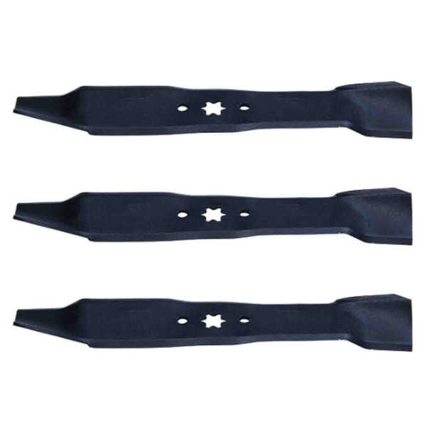 16-1/4" Universal OEM 198-063 Oregon Blade Kit(3 Pack) 5/8 6 pt. star" Center Hole 2,5" Width 0,149" Thickness 1-1/8" Air Lift - Image 1 16-1/4" Universal OEM 198-063 Oregon Blade Kit(3 Pack) 5/8 6 pt. star" Center Hole 2,5" Width 0,149" Thickness 1-1/8" Air Lift - Image 1