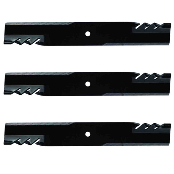 16-1/2" Oregon Blade Kit(3 Pack) Compatible With JOHN DEERE OEM PT11136 - 5/8" Center Hole Diam._A1 - Image 1 16-1/2" Oregon Blade Kit(3 Pack) Compatible With JOHN DEERE OEM PT11136 - 5/8" Center Hole Diam._A1 - Image 1