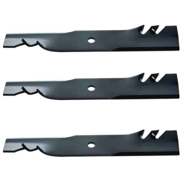 15-1/4" Oregon Blade Kit(3 Pack) Compatible With EXMARK OEM 1-653178 - 5/8" Center Hole Diam. - Image 1 15-1/4" Oregon Blade Kit(3 Pack) Compatible With EXMARK OEM 1-653178 - 5/8" Center Hole Diam. - Image 1