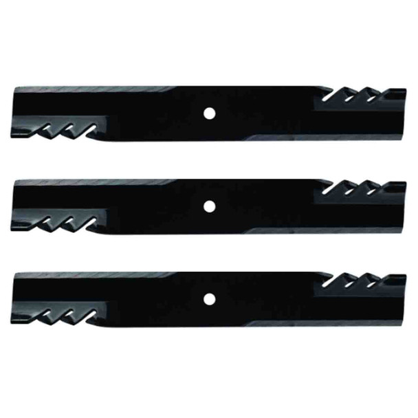 18-7/16" Oregon Blade Kit(3 Pack) Compatible With ARIENS OEM 70763400 - 5/8" Center Hole Diam._A5 - Image 1 18-7/16" Oregon Blade Kit(3 Pack) Compatible With ARIENS OEM 70763400 - 5/8" Center Hole Diam._A5 - Image 1