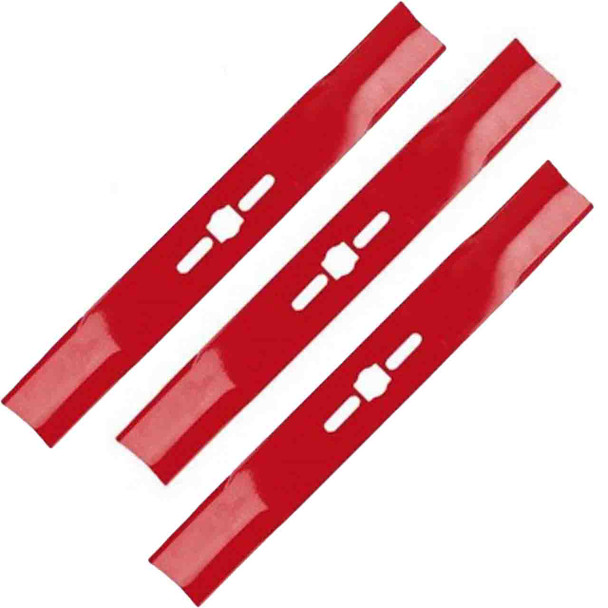 20-3/4" Universal OEM 69-256-0 Oregon Blade Kit(3 Pack) 1" Center Hole 2,25" Width 0,149" Thickness 5/8" Air Lift - Image 1 20-3/4" Universal OEM 69-256-0 Oregon Blade Kit(3 Pack) 1" Center Hole 2,25" Width 0,149" Thickness 5/8" Air Lift - Image 1