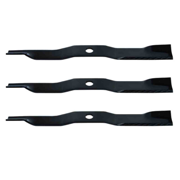 24-1/2" Universal OEM 792-116 Oregon Blade Kit(3 Pack) 1-1/8" Center Hole 2,5" Width 0,25" Thickness 1-3/16" Air Lift - Image 1
