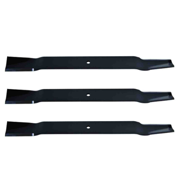 25-3/16" Universal OEM 91-047 Oregon Blade Kit(3 Pack) 1/2" Center Hole 2,5" Width 0,25" Thickness 15/16" Air Lift - Image 1 25-3/16" Universal OEM 91-047 Oregon Blade Kit(3 Pack) 1/2" Center Hole 2,5" Width 0,25" Thickness 15/16" Air Lift - Image 1
