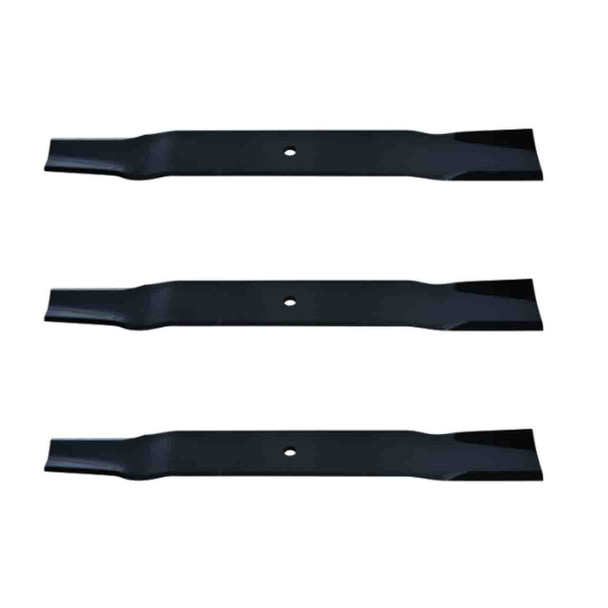 24-9/16" Universal OEM 92-133 Oregon Blade Kit(3 Pack) 3/4" Center Hole 2,5" Width 0,25" Thickness 1-1/8" Air Lift - Image 1