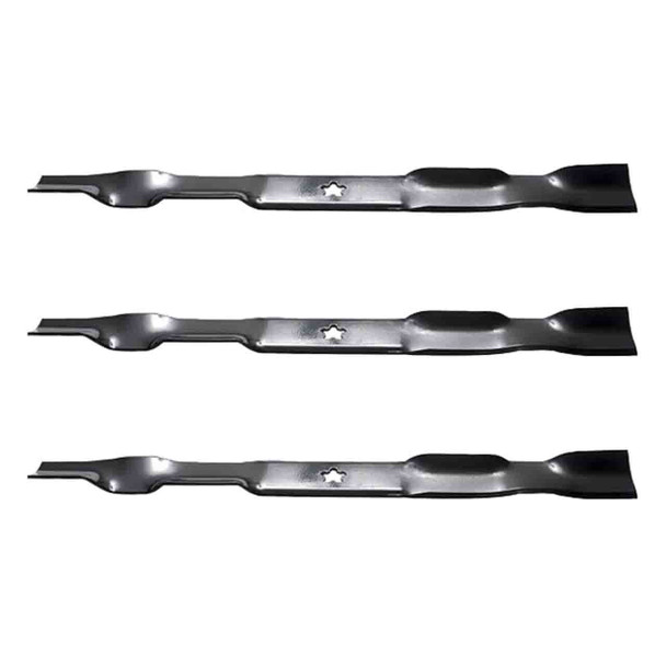 22-7/8" Oregon Blade Kit(3 Pack) Compatible With ARIENS OEM 777405380 - 5 pt. star" Center Hole Diam._A3 - Image 1