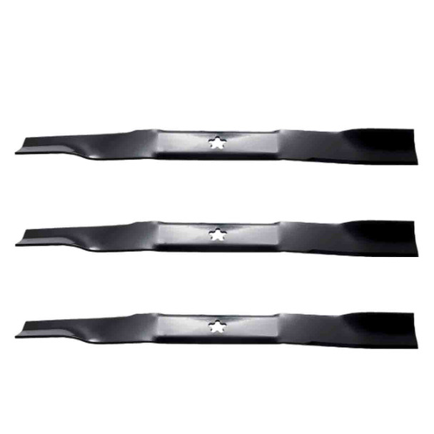 21-15/16" Oregon Blade Kit(3 Pack) Compatible With AYP OEM 421825 - 5 Pt. Star" Center Hole Diam. - Image 1