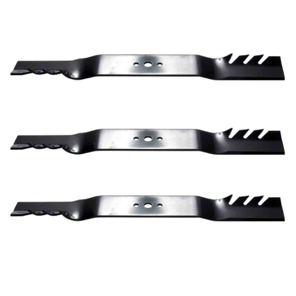 21-3/4" Oregon Blade Kit(3 Pack) Compatible With AYP OEM 700973 - 5/8" Center Hole Diam._A5 - Image 1