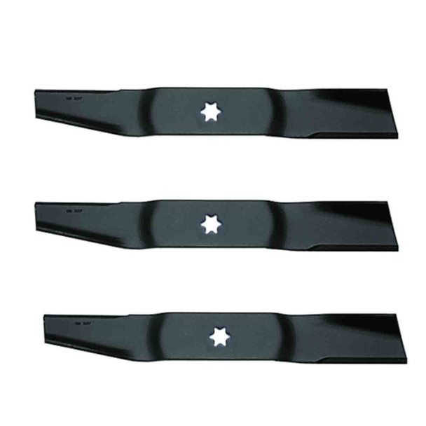 17-5/16" Universal OEM 98-064-1 Oregon Blade Kit(3 Pack) 5/8 6 pt. star" Center Hole 2,5" Width 0,187" Thickness 1-3/16" Air Lift - Image 1 17-5/16" Universal OEM 98-064-1 Oregon Blade Kit(3 Pack) 5/8 6 pt. star" Center Hole 2,5" Width 0,187" Thickness 1-3/16" Air Lift - Image 1