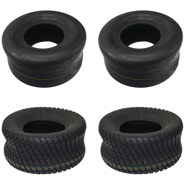 Complete Tire Kit For Super Z Hustler Mower Model 943886