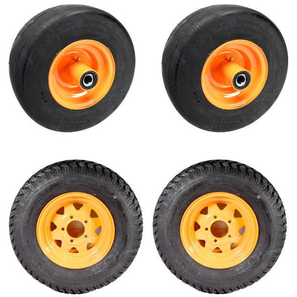 Complete Tire Kit For SCAG Cheetah II Model SCZII72V-38FXEFI