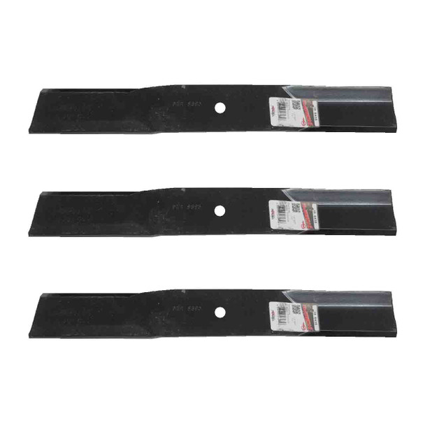 Blade Kit(3 Pack) Compatible With HUSTLER / EXCEL / BIG DOG Mowers for 54" cut. Fits 54" cut Excel short cut. IMAGEN