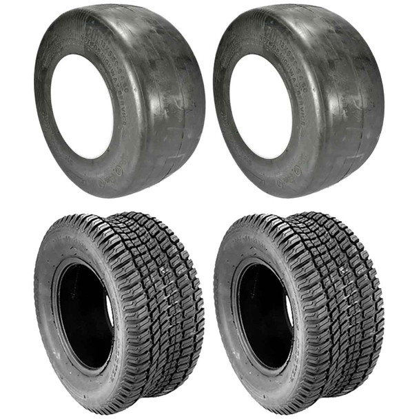 Complete HD Tire Kit For SCAG Patriot Model SPZ61H-25ZT