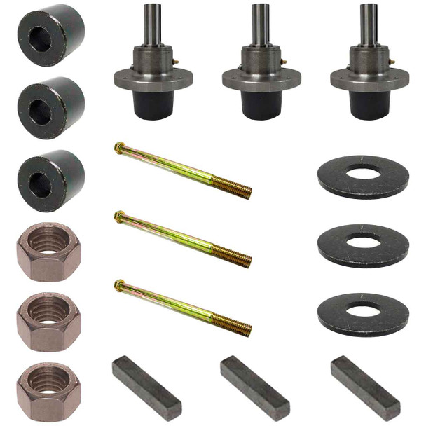 Complete HD Spindle Kit For Scag Tiger Cat II 61" Model STCII61V-26FTEFI