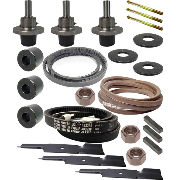 Deck Moving Parts Maintenance HD Kit For Scag Tiger Cat II  48" Model STCII48V-23CV