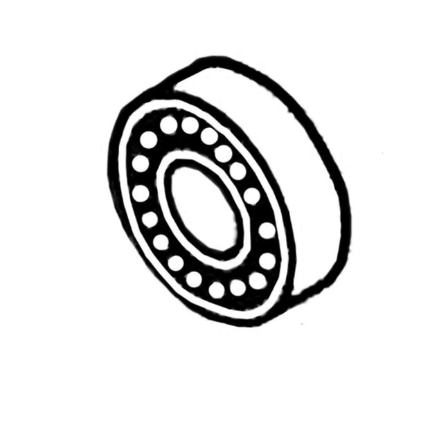 Echo OEM 90081006204 - BEARING, BALL - Echo Original Part