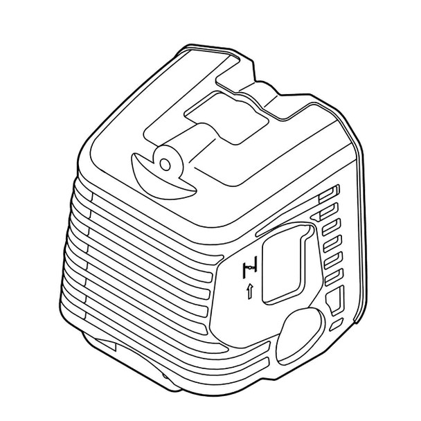Echo OEM A232000390 - LID, CLEANER - Echo Original Part