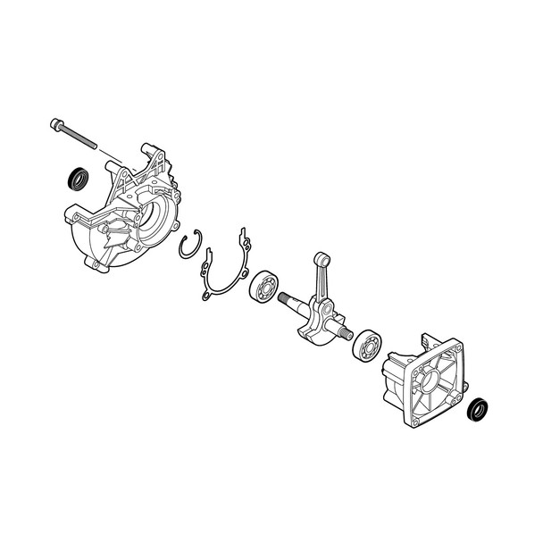 Echo OEM  P021010741 - CRANKCASE KIT - Echo Original Part - Image 1