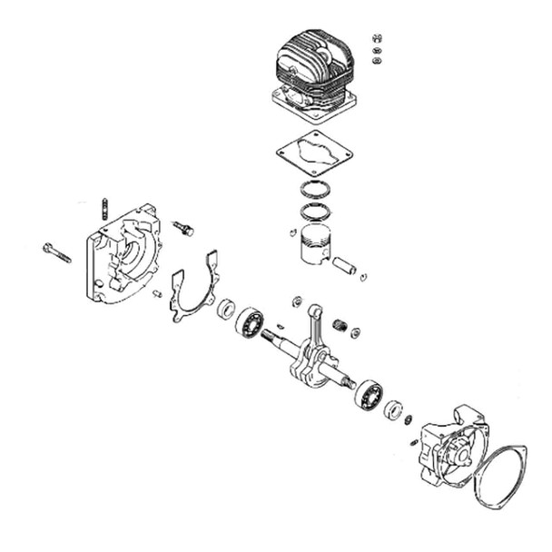 Echo OEM SB1056 - SHORT BLOCK PB-411 - Echo Original Part