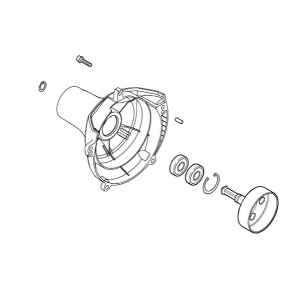 Echo OEM P021046400 - FAN CASE ASSEMBLY - Echo Original Part