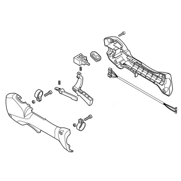 Echo OEM P021049590 - LEVER ASSEMBLY, THROTTLE - Echo Original Part