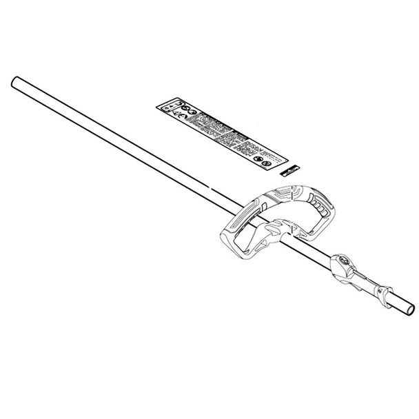 Echo OEM P021049770 - MAIN PIPE ASSEMBLY - Echo Original Part Echo OEM P021049770 - MAIN PIPE ASSEMBLY - Echo Original Part