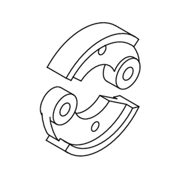 Echo OEM P021051120 - CLUTCH SHOE SET - Echo Original Part