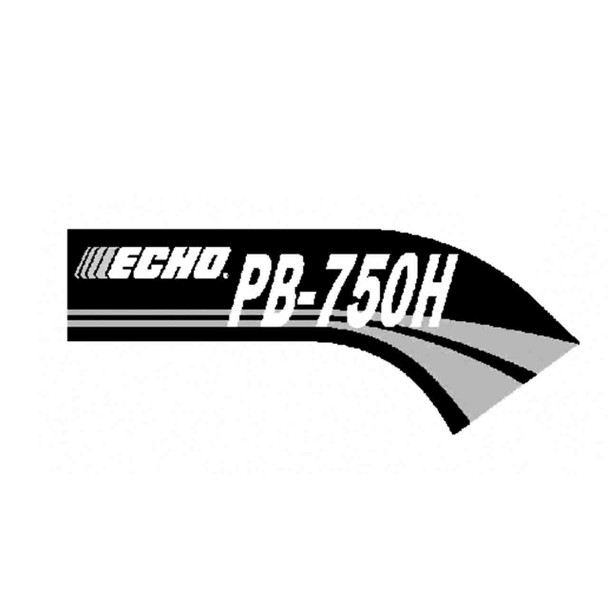 Echo OEM X503004890 - LABEL, MODEL - Echo Original Part