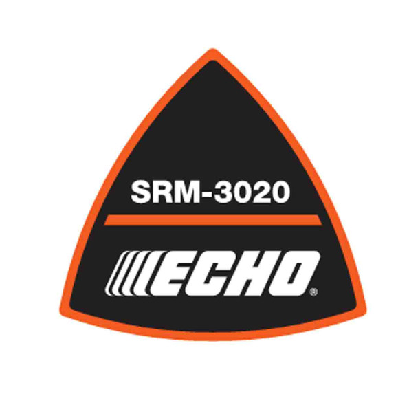 Echo OEM X547003380 - LABEL, STARTER - SRM-3020 - Echo Original Part