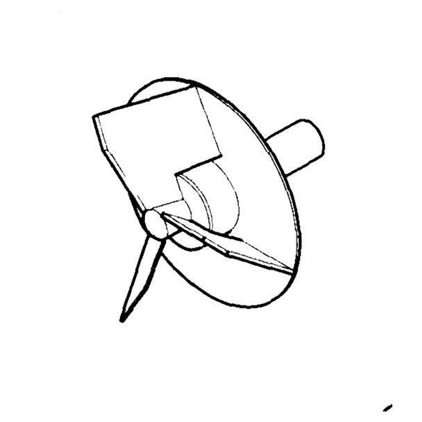 Scag OEM 45886 - FAN WELDMENT - Scag Original Part - Image 1