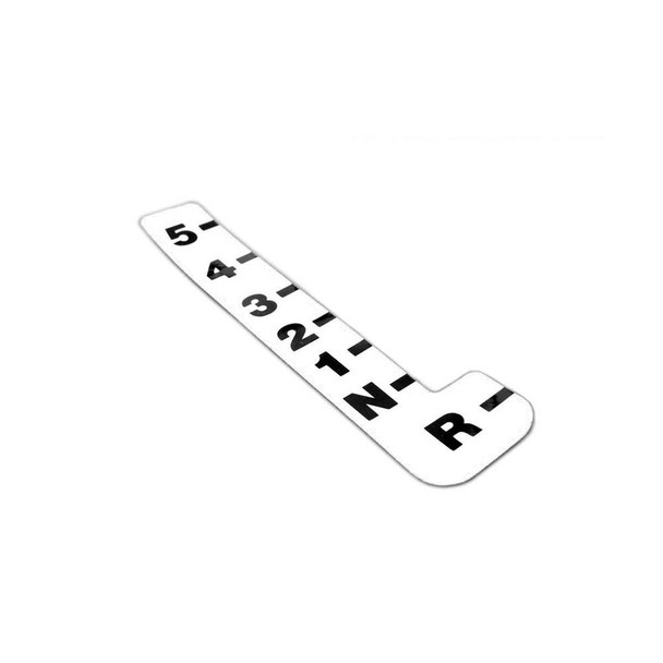 Scag OEM 48074 - DECAL SHIFTER INDEX - Scag Original Part - Image 1